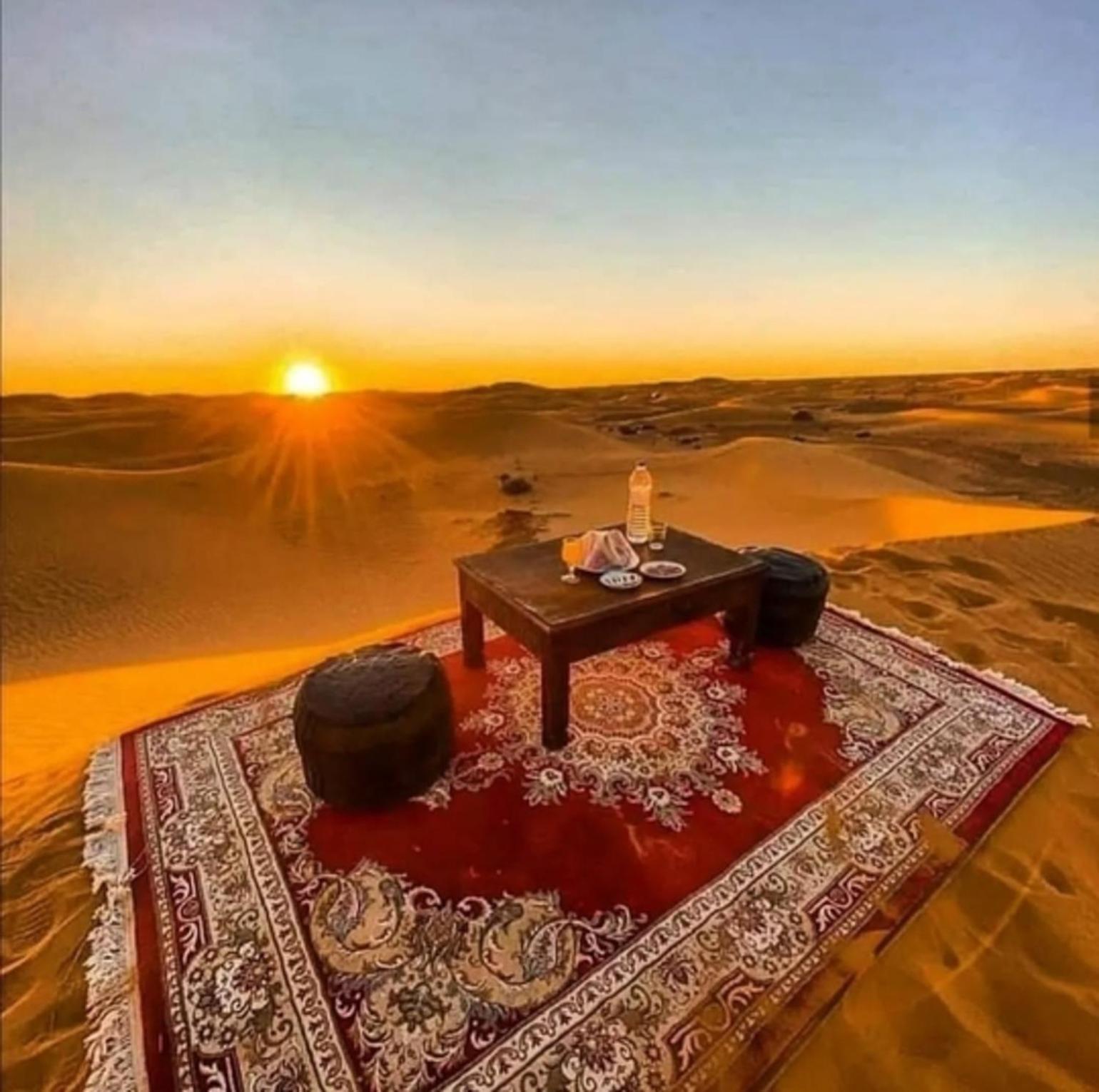 Luxury Sandy Glamping Merzouga Eksteriør billede