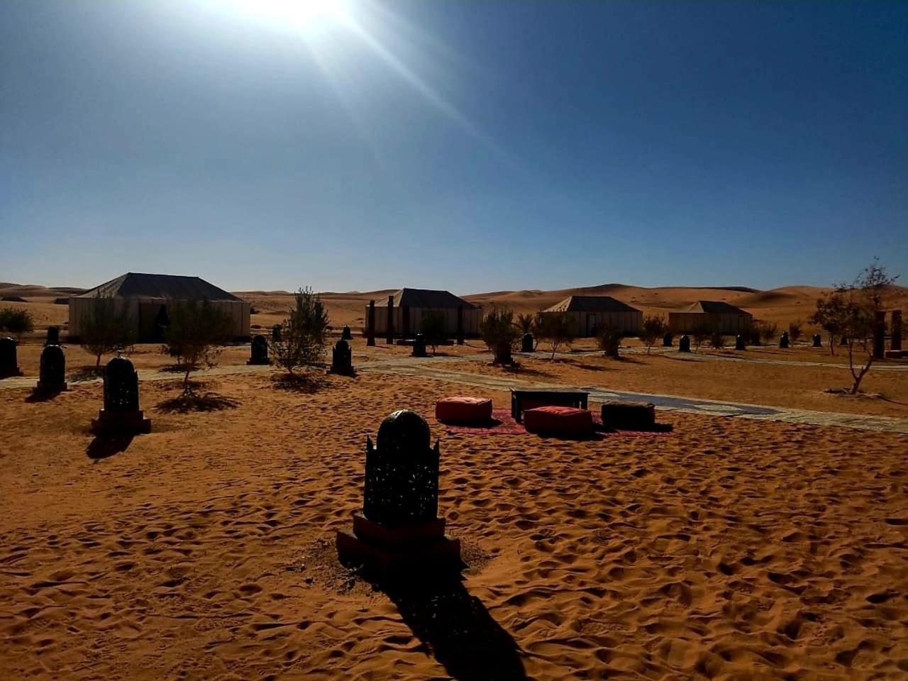 Luxury Sandy Glamping Merzouga Eksteriør billede