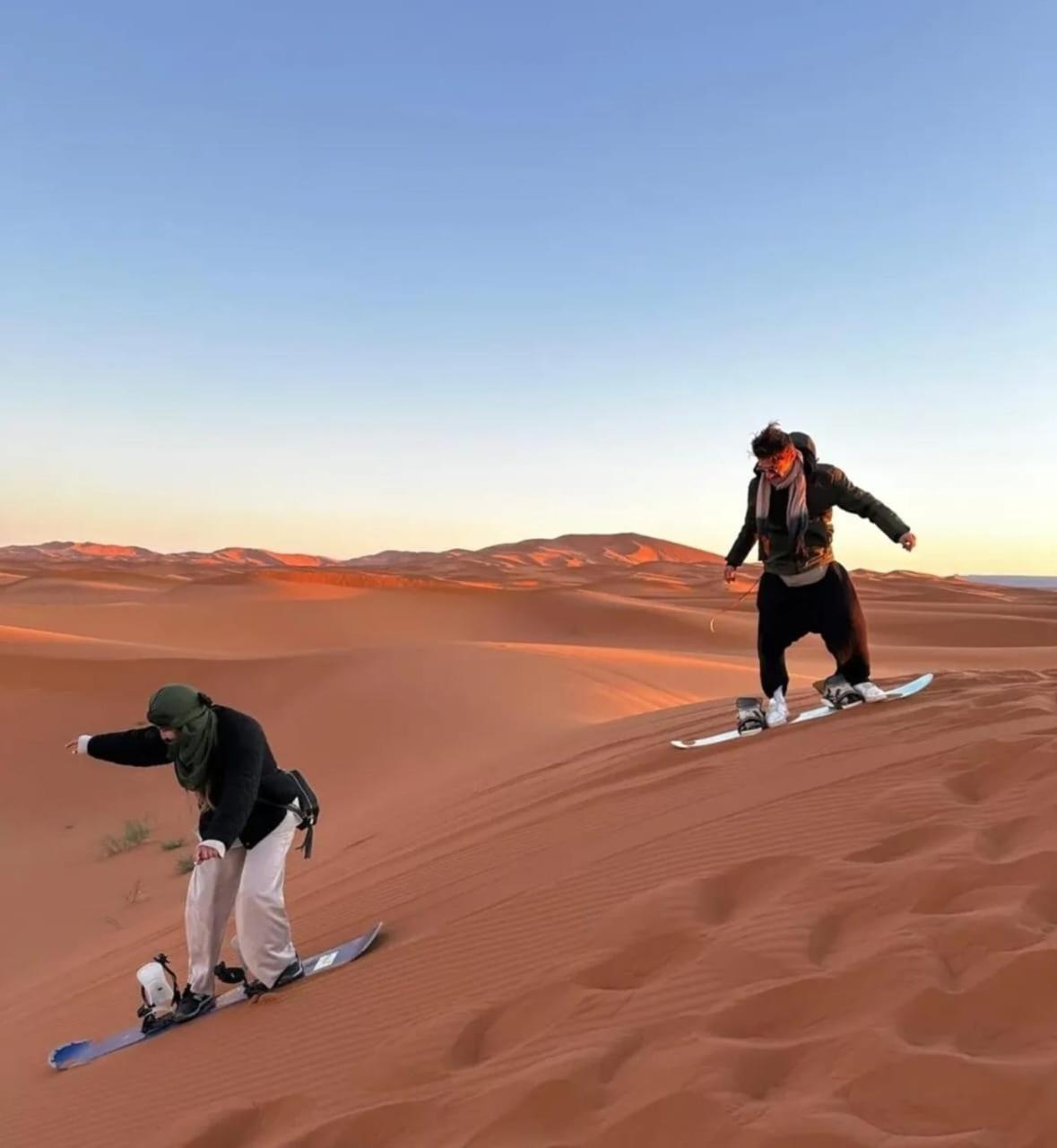Luxury Sandy Glamping Merzouga Eksteriør billede