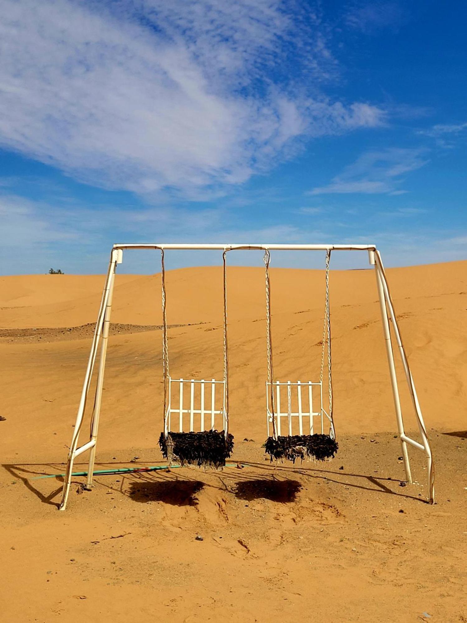 Luxury Sandy Glamping Merzouga Eksteriør billede