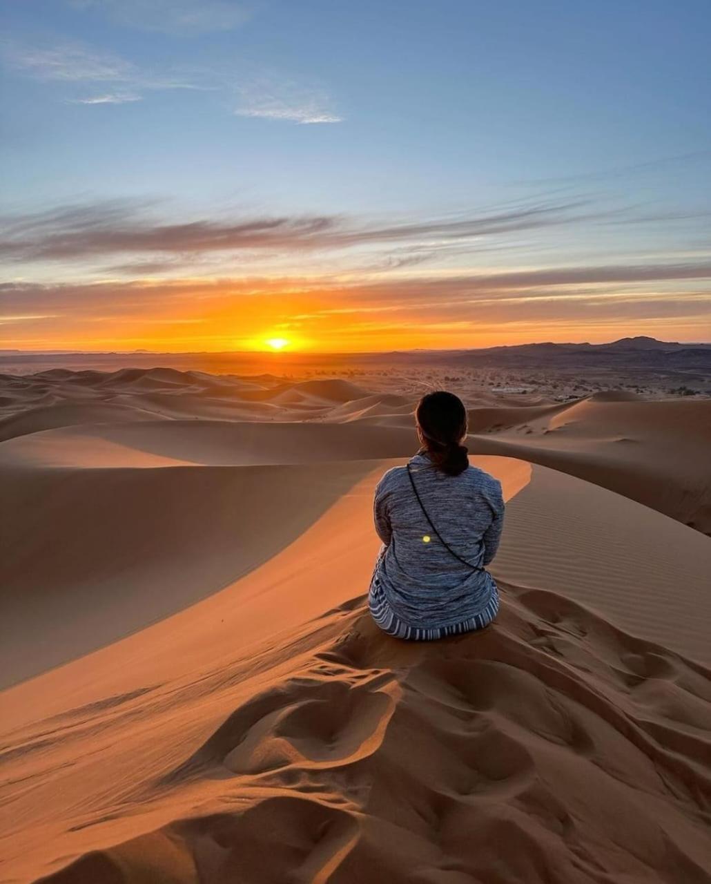 Luxury Sandy Glamping Merzouga Eksteriør billede